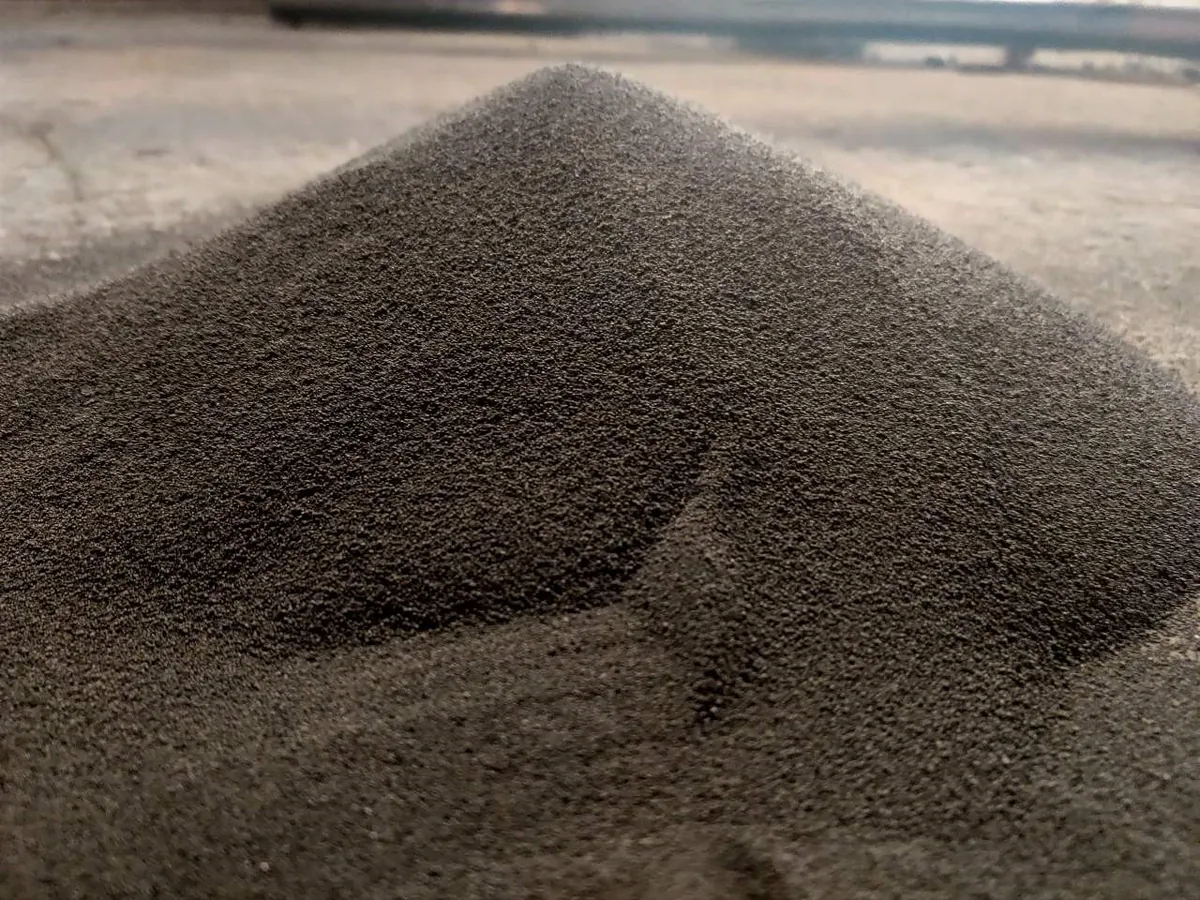 Continuous casting mould powder